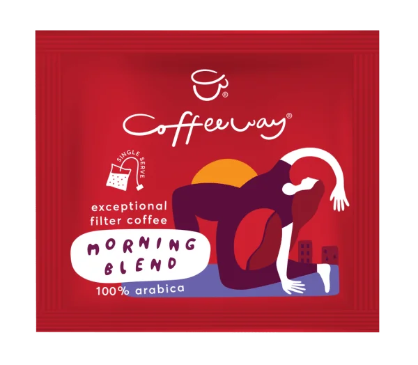 Café molido en bolsas Morning Blend CoffeeWay 75gr