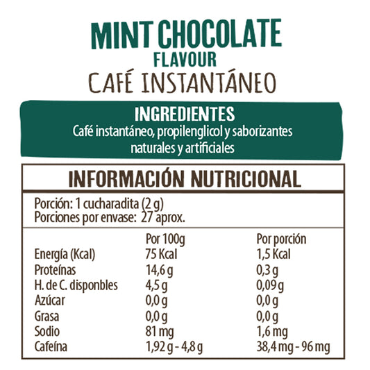 Frasco Mint Chocolate 50 g