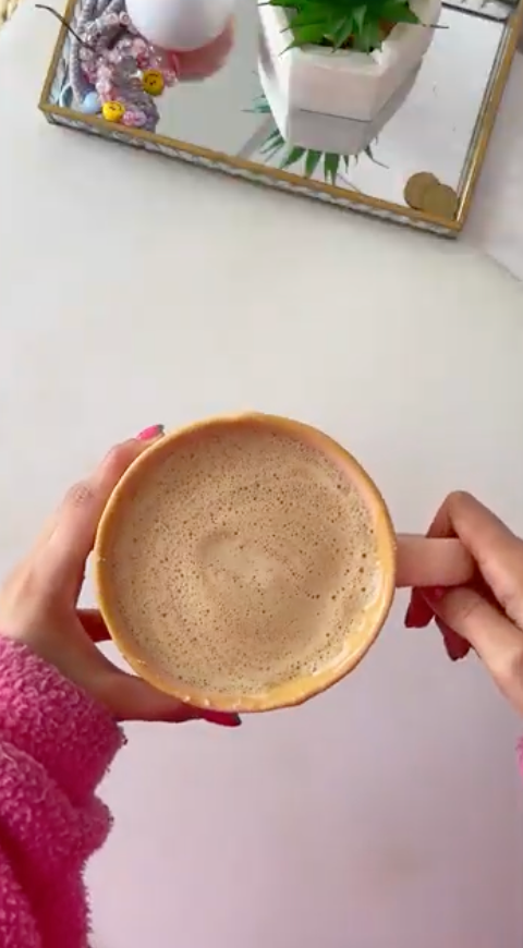 Peanut Butter Latte (Café con mantequilla de maní)