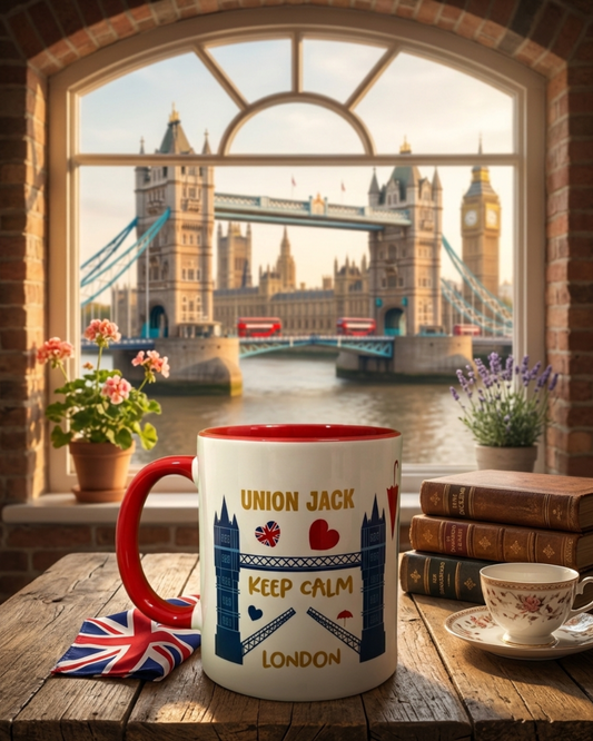 Taza con diseño Inglés