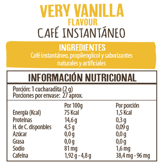 Frasco Very Vanilla 50 g