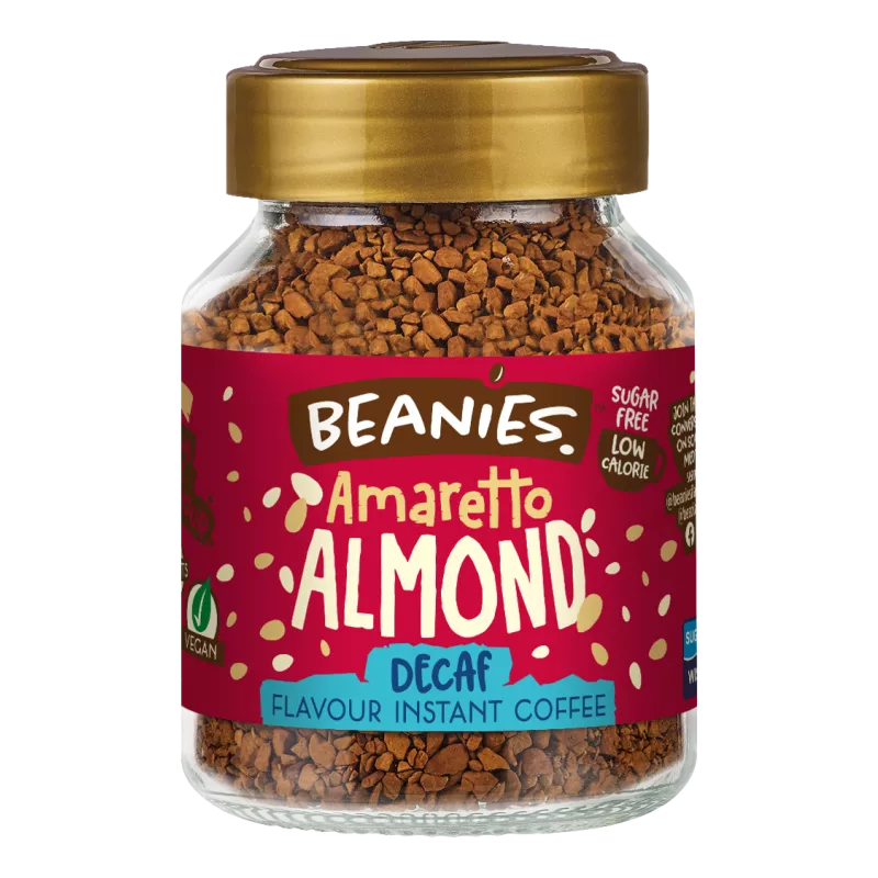 Frasco Descafeinado Amaretto 50 g
