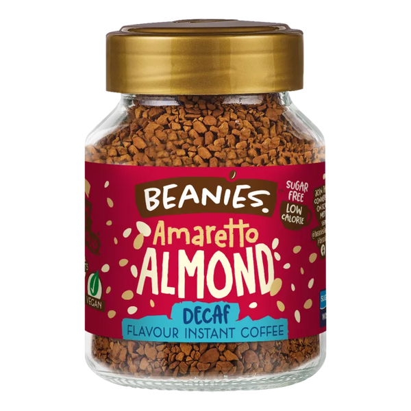 Frasco Descafeinado Amaretto 50 g