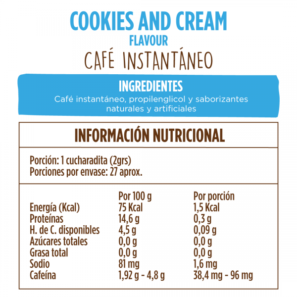 Frasco Cookies & Cream - Imagen 2