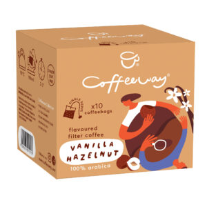 Café en bolsas sabor Vainilla y Avellana Coffe Way 75 gr